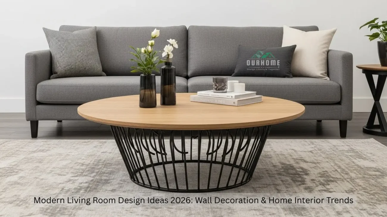Modern Living Room Design Ideas 2026 Wall Decoration & Home Interior Trends