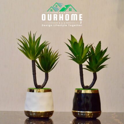 chic-greenery-sculptural-art